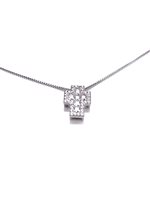 Collana Stocco Gioielli Donna in Argento Zircone ACS 542